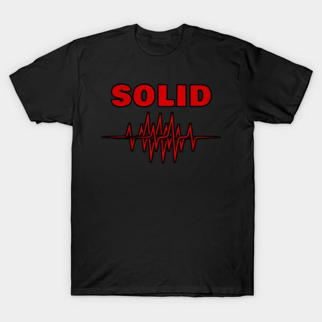 Solid graph T-Shirt by SkullRacerShop